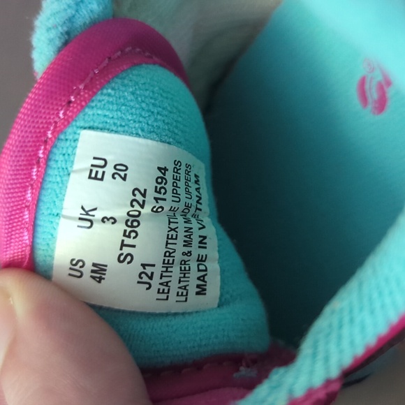 NWOT Toddler Size 4 Saucony Jazz Hook & Loop Sneaker - Picture 6 of 8